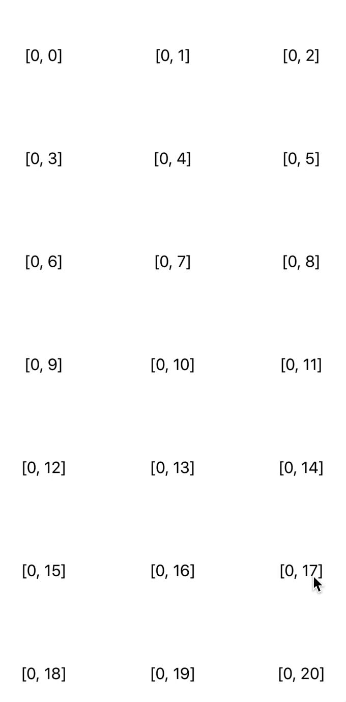 Sticky Grid Collection View: Implementing From Scratch - Collection view with both vertical and horizontal scrolling